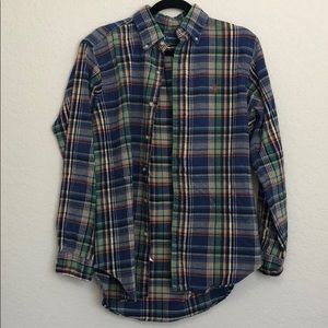 Polo Ralph Lauren Flannel Button Down Shirt